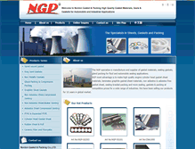 Tablet Screenshot of gasket-material.com